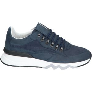 Blauwe Nubuck Floris van Bommel schoenen kopen Ruime keus beslist
